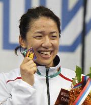 Hamaguchi wins bronze at wrestling world championships