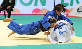 Japan's Matsumoto wins gold at world judo c'ships