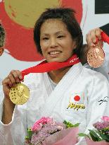 Japan's Matsumoto wins gold at world judo c'ships