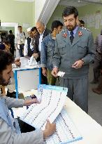 Afghans go to polls