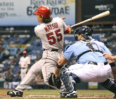 Matsui plays against Rays