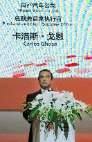 Nissan's Ghosn in China