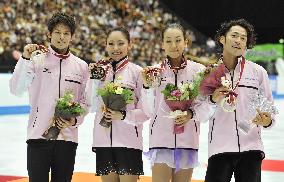 Japan takes gold in Japan Open figure skating