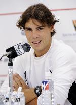 Nadal in Japan for Rakuten Japan Open Tennis