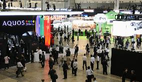CEATEC electronic shows open in Chiba