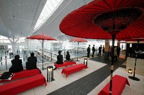 Haneda's new terminal building