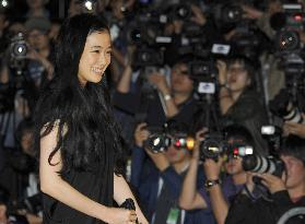 Actress Aoi at Busan film festival