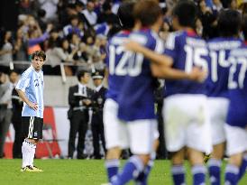 Japan beat Argentina in friendly