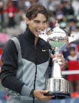 Nadal wins Japan Open title