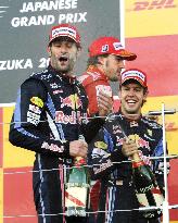 Red Bull's 1-2 finish in F1 Japanese GP