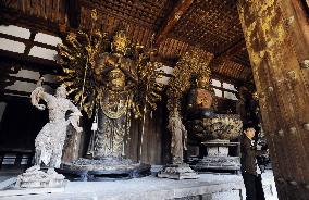 Golden Hall of Toshodaiji to be opened for 1st time