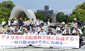 U.S. subcritical nuclear test draws protests in Japan