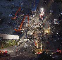 Schoolgirl dies as wall collapses in Gifu