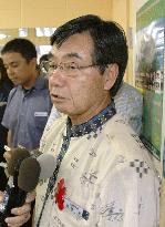 Nago seeks retraction of Futenma transfer accord