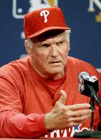 Phillies manager Charlie Manuel