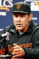 Giants manager Bruce Bochy