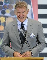 Harrison Ford in Japan to promote biodiversity