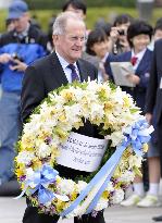 U.N. assembly chief in Hiroshima