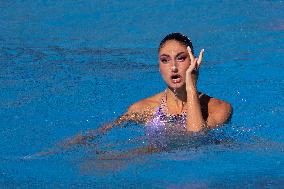 (SP)HUNGARY-BUDAPEST-FINA WORLD CHAMPIONSHIPS-ARTISTIC SWIMMING