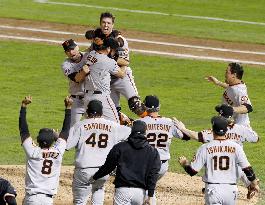 Giants win World Series