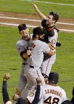 Giants win World Series