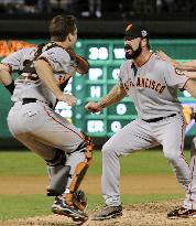 Giants win World Series