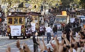 Giants' victory parade in San Francisco