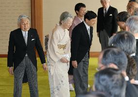 Culture award recipients at Imperial Palace