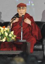 Dalai Lama calls for dialogue instead of violence
