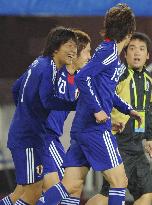 Japan, China soccer match at Asian Games