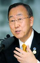 U.N. chief Ban in Seoul