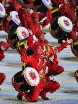 Opening ceremony of Asian Games in China