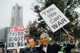 Rallies held against APEC