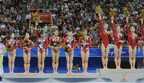 China wins Asian Games team gymnastics