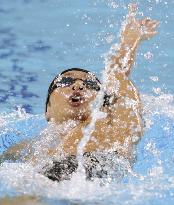 Irie strikes gold in 200-meter backstroke