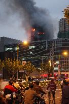 Fatal fire in Shanghai