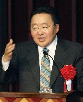 Mongolian president in Tokyo