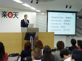 Japanese firms opening doors for more foreign students