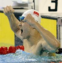 China's Sun wins men's 1,500m freestyle