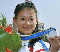 Japan wins silver in women's BMX