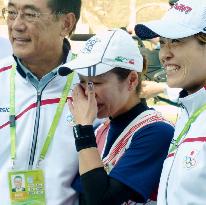 Nakayama wins gold in women's trap shoot