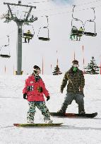 Skiing season begins in Sapporo