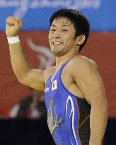 Hasegawa wins wrestling gold in Greco-Roman