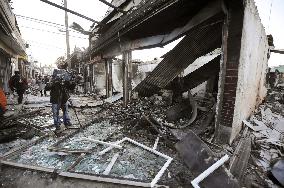 Aftermath of attack on Yeonpyeong Island