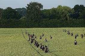 BELGIUM-WATERLOO BATTLE RE-ENACTMENT