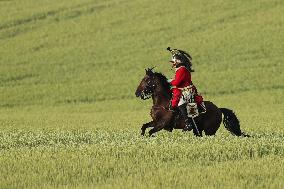 BELGIUM-WATERLOO BATTLE RE-ENACTMENT