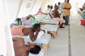 Cholera outbreak in Haiti