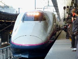 Tokyo-Aomori bullet train line fully opens