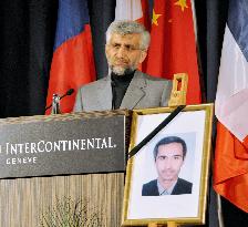 Iranian negotiator Jalili in Geneva