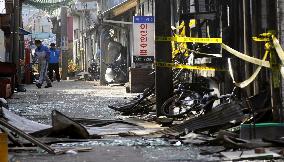 Yeonpyeong Island after attack